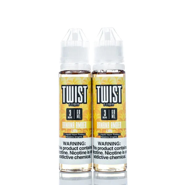 Twist E-Liquids - Banana Amber - 120ml - Black Coral
